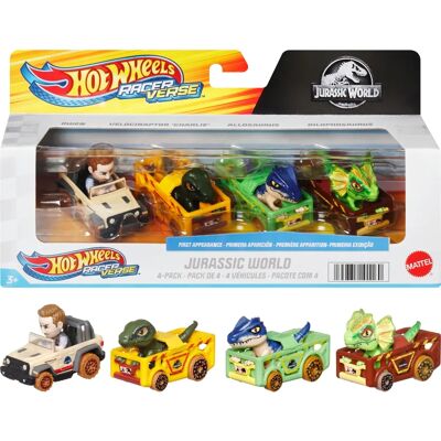 Hot Wheels - RacerVerse - 4-pack - 1:64 - Die-Cast Bilar Hot Wheels - RacerVerse - 4-pack - 1:64 - Die-Cast Bilar