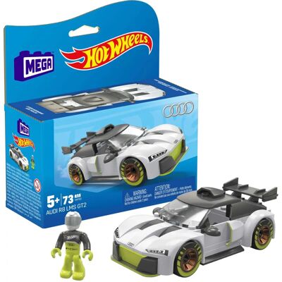 Mattel Hot Wheels Mega Set de Construction Audi R8 LMS GT2 - Publicité Mattel Hot Wheels Mega Set de Construction Audi R8 LMS GT2 - Publicité