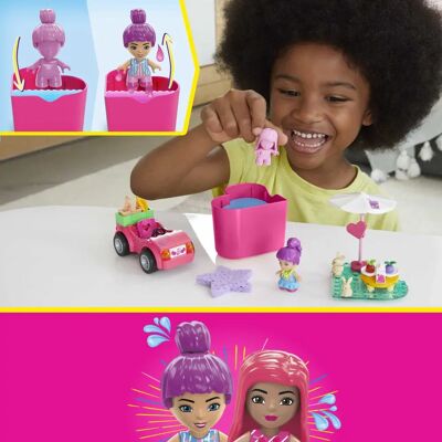 Mattel Mega Barbie Multi Kleur Revealing Convertible Road Trip Bouwspeelgoed - Producttype Mattel Mega Barbie Multi Kleur Revealing Convertible Road Trip Bouwspeelgoed - Producttype