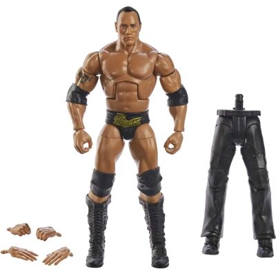 WWE The Rock & Okerlund Build a Figure - Action Toy WWE The Rock & Okerlund Build a Figure - Action Toy