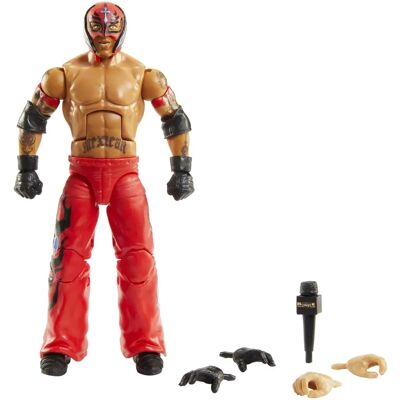 Figurine d'action Rey Mysterio WWE 15cm - Collection Royal Rumble - Publicité Figurine d'action Rey Mysterio WWE 15cm - Collection Royal Rumble - Publicité