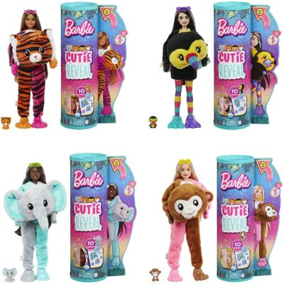 Bambola Barbie HKP97 - Serie Giungla, Multicolore Bambola Barbie HKP97 - Serie Giungla, Multicolore
