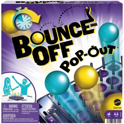 Mattel Bounce-Off Pop-Out - Board Game Mattel Bounce-Off Pop-Out - Board Game