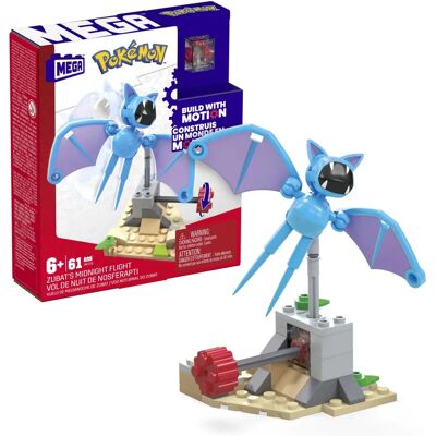 Mega Bloks Mega Pokémon Zubat's Mitternachtsflug - Bausteierset Mega Bloks Mega Pokémon Zubat's Mitternachtsflug - Bausteierset