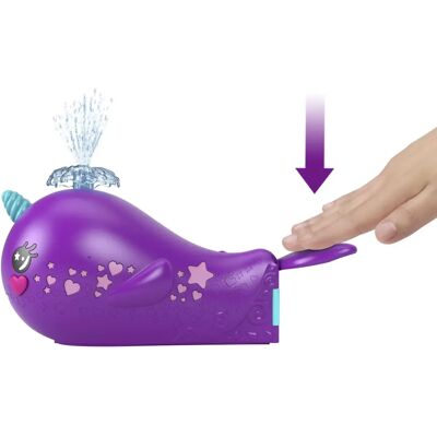 Polly Pocket Avventura nella Baia Brillante - Barchetta Avventuriera Narvalo (HKV71) Polly Pocket Avventura nella Baia Brillante - Barchetta Avventuriera Narvalo (HKV71)