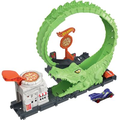 Hot Wheels Gator Loop Attack Spielset - Spielzeugfahrzeug/Spielbahn Hot Wheels Gator Loop Attack Spielset - Spielzeugfahrzeug/Spielbahn