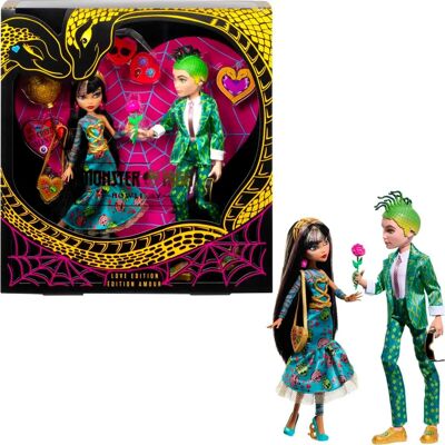 Mattel Monster High Collectors Howliday - Cleo de Nile & Deuce Gorgon Love Edition (HKY85) Mattel Monster High Collectors Howliday - Cleo de Nile & Deuce Gorgon Love Edition (HKY85)