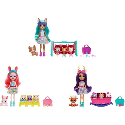 Muñeca Enchantimals Baby Bffs Rosa - Muñeca Muñeca Enchantimals Baby Bffs Rosa - Muñeca