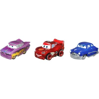 Mattel Disney Pixar Cars Hot Rod Racers Mini Die-cast Vehicle 3-Pack - Toy vehicle Mattel Disney Pixar Cars Hot Rod Racers Mini Die-cast Vehicle 3-Pack - Toy vehicle
