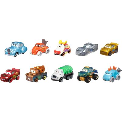 Disney Pixar Cars HLV32 Mini Véhicules - Ensemble de jouets - Publicité Disney Pixar Cars HLV32 Mini Véhicules - Ensemble de jouets - Publicité