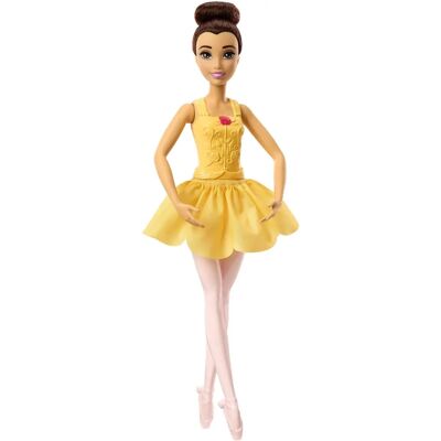 Poupée Belle Mattel HLV95 - Robe Rose - Princesse Disney Ballerine - Publicité Poupée Belle Mattel HLV95 - Robe Rose - Princesse Disney Ballerine - Publicité