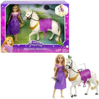 Lalka Rapunzel Maximus od Mattel - Zabawka dla Przedszkolaka Disney Lalka Rapunzel Maximus od Mattel - Zabawka dla Przedszkolaka Disney
