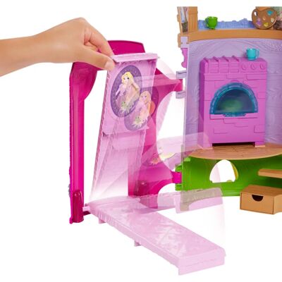 Mattel Bambola Principessa Disney Rapunzel Nella Torre Set Da Gioco Mattel Bambola Principessa Disney Rapunzel Nella Torre Set Da Gioco
