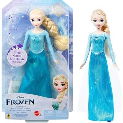Mattel Elsa Singende Puppe - Disney Frozen Sammlerfigur Mattel Elsa Singende Puppe - Disney Frozen Sammlerfigur