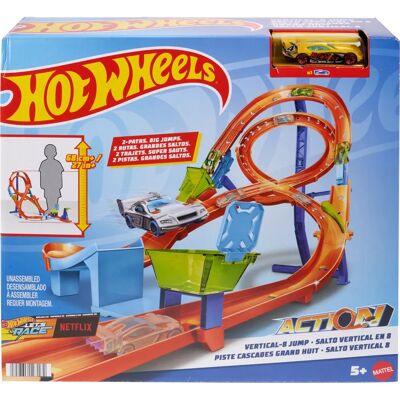 Hot Wheels Action Play Vehicle - Track Set for Race & Stunting Hot Wheels Action Play Vehicle - Track Set for Race & Stunting