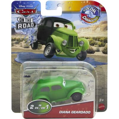 Disney Cars Diana Geardado Samochód zmieniający kolor - skala 1:55 Disney Cars Diana Geardado Samochód zmieniający kolor - skala 1:55