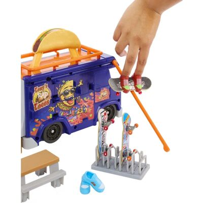Conjunto de caminhão de tacos de skate Hot Wheels - Brinquedo Conjunto de caminhão de tacos de skate Hot Wheels - Brinquedo