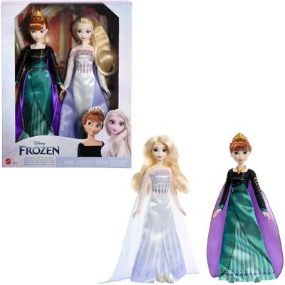 Poupée Anna Elsa Disney/Mattel - Scène Frozen 2 - Publicité Poupée Anna Elsa Disney/Mattel - Scène Frozen 2 - Publicité