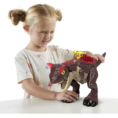 Jouet Dinosaure Fisher-Price - Carnotaurus à piques de 11 pouces pour enfants 3-8 Jouet Dinosaure Fisher-Price - Carnotaurus à piques de 11 pouces pour enfants 3-8