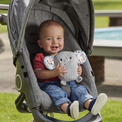 Fisher-Price HML65 Jouet en peluche - Éléphant Relaxant Vibes Fisher-Price HML65 Jouet en peluche - Éléphant Relaxant Vibes