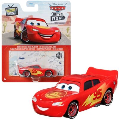 Mattel - Lightning McQueen 1:55 - Racing Style - Die-cast car Mattel - Lightning McQueen 1:55 - Racing Style - Die-cast car