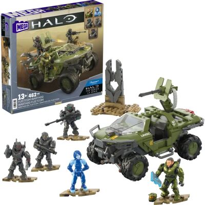 MEGA Halo HNC57 Micro Action Building Toy - Halo Series Vehicle MEGA Halo HNC57 Micro Action Building Toy - Halo Series Vehicle