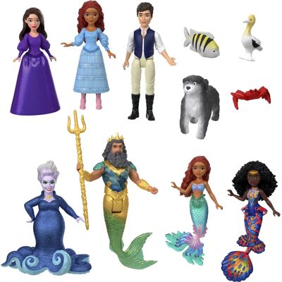 Mattel Disney La Petite Sirène HND30 poupée - Sirène & Humain - Publicité Mattel Disney La Petite Sirène HND30 poupée - Sirène & Humain - Publicité