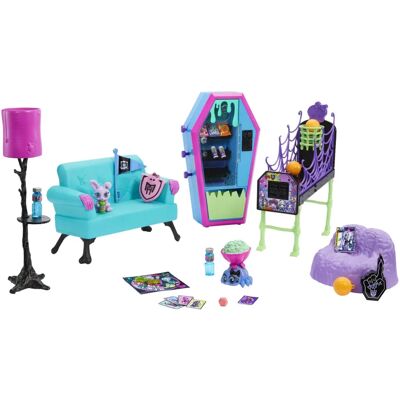 Accessori camera bambola Monster High HNF67 - Complementi e mobili Accessori camera bambola Monster High HNF67 - Complementi e mobili
