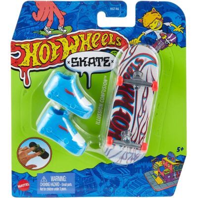 Conjunto de Finger Skate Hot Wheels - Trucos e Colecionáveis Conjunto de Finger Skate Hot Wheels - Trucos e Colecionáveis