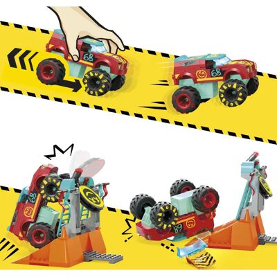Hot Wheels Mega - Monster Trucks Demo Derby Extreme Trick Course (HNG53) - Publicité Hot Wheels Mega - Monster Trucks Demo Derby Extreme Trick Course (HNG53) - Publicité