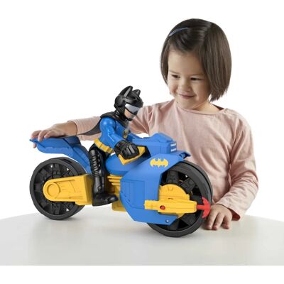 Fisher-Price DC Super Friends Batcycle & Batman - Publicité Fisher-Price DC Super Friends Batcycle & Batman - Publicité
