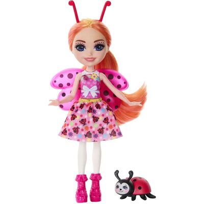 Poupée Enchantimals Coccinelle Mattel - 15cm, Waft & Accessoires - Publicité Poupée Enchantimals Coccinelle Mattel - 15cm, Waft & Accessoires - Publicité