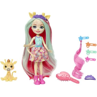 Poupée Mattel Enchantimals Fête Glaмор - 15 cm - Publicité Poupée Mattel Enchantimals Fête Glaмор - 15 cm - Publicité