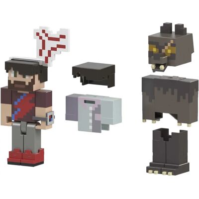 Figura per bambini Minecraft HNW10 - Accessori Kryptid - Codici DLC Figura per bambini Minecraft HNW10 - Accessori Kryptid - Codici DLC