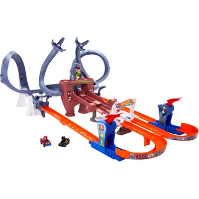 Hot Wheels Racer Verse Racerverse Spider-Man's Web Slinging Speedway - Pista da corsa Hot Wheels Racer Verse Racerverse Spider-Man's Web Slinging Speedway - Pista da corsa