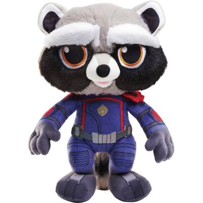 Doudou Marvel Rocket Gardiens 30cm - Jouet - Publicité Doudou Marvel Rocket Gardiens 30cm - Jouet - Publicité