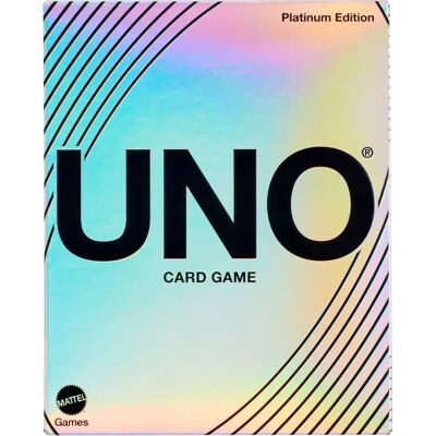 Mattel UNO Platinum Edition Card Game - board game Mattel UNO Platinum Edition Card Game - board game