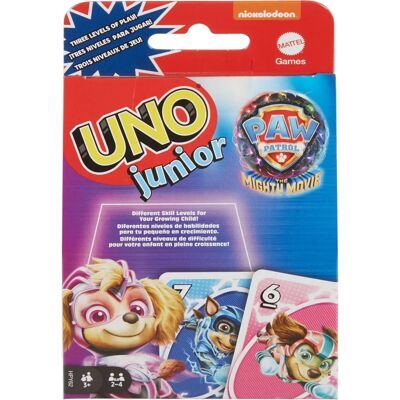 Mattel Paw Patrol Das Heldenhafte Film UNO Junior Kartenspiel - Lernspiel für Kinder - 2-4 Spieler Mattel Paw Patrol Das Heldenhafte Film UNO Junior Kartenspiel - Lernspiel für Kinder - 2-4 Spieler