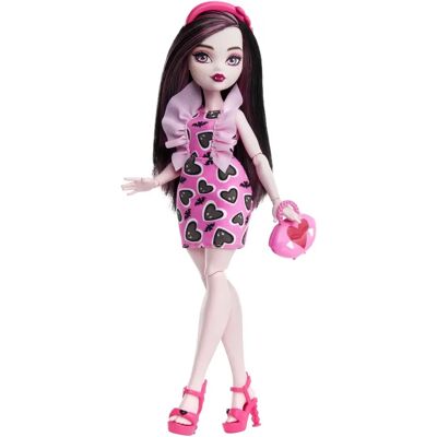 Mattel Monster High Nukke - Draculaura, Clawdeen, Frankie - Joustava Mattel Monster High Nukke - Draculaura, Clawdeen, Frankie - Joustava