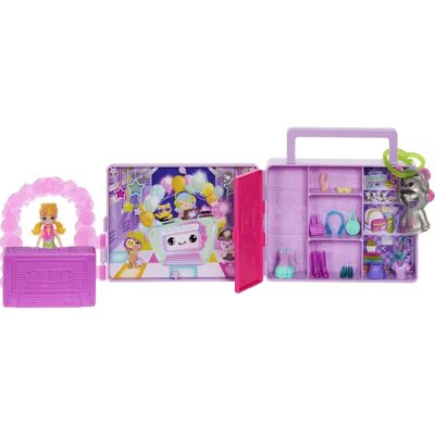 Mattel Polly Pocket Disco Danza Moda Svela Set - Set di gioco Mattel Polly Pocket Disco Danza Moda Svela Set - Set di gioco