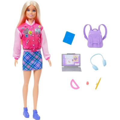 Poupée Barbie HRG84 - Accessoires Scolaires - Publicité Poupée Barbie HRG84 - Accessoires Scolaires - Publicité