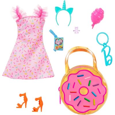 Poupée Barbie HRH49 - Sac à la mode haut de gamme - Poupée - Publicité Poupée Barbie HRH49 - Sac à la mode haut de gamme - Poupée - Publicité