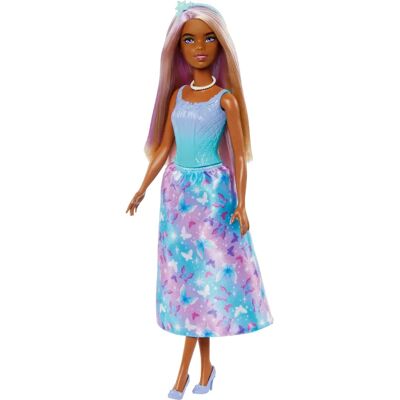 Mattel Barbie Märchen-Prinzessin Puppe - Blau-Lila - Puppe Mattel Barbie Märchen-Prinzessin Puppe - Blau-Lila - Puppe