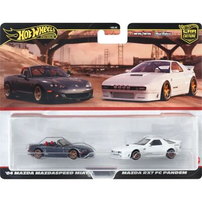 Mattel Hot Wheels Mazda RX7 NB Miata Zabawka - Zestaw Samochodów Sportowych Mattel Hot Wheels Mazda RX7 NB Miata Zabawka - Zestaw Samochodów Sportowych