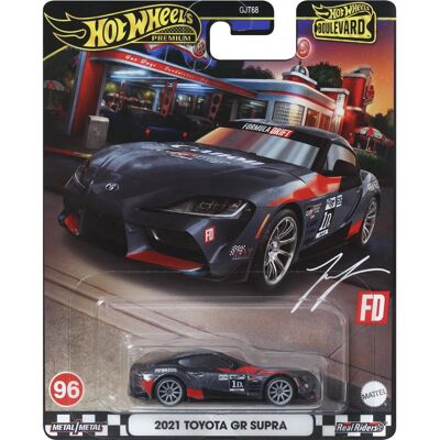 Hot Wheels Mattel Toyota GR Supra 2021 Preto - Carro de Brinquedo Hot Wheels Mattel Toyota GR Supra 2021 Preto - Carro de Brinquedo