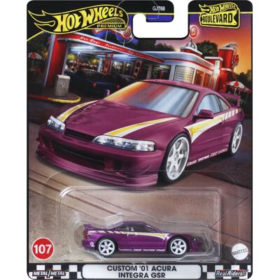 Mattel Hot Wheels Acura Integra 1993 - Version Personnalisée - Publicité Mattel Hot Wheels Acura Integra 1993 - Version Personnalisée - Publicité