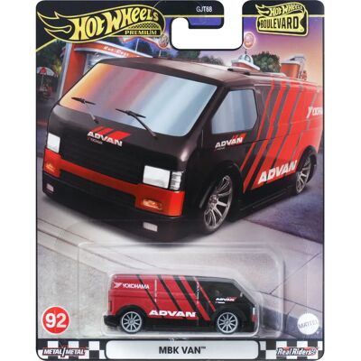 Hot Wheels Mattel Premium: Boulevard - MBK Van HRT67 - Lelut Hot Wheels Mattel Premium: Boulevard - MBK Van HRT67 - Lelut