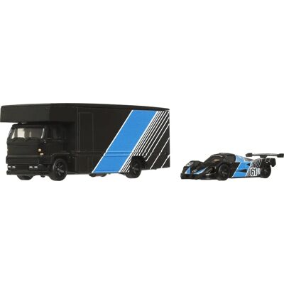 Hot Wheels HRV41 Ensemble de Véhicules - Métal, Noir & Bleu - Publicité Hot Wheels HRV41 Ensemble de Véhicules - Métal, Noir & Bleu - Publicité