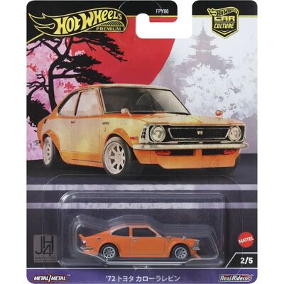 Hot Wheels Toyota Corolla Levin - 72 Japan Historics Mini Auto - Spielzeugfahrzeug Hot Wheels Toyota Corolla Levin - 72 Japan Historics Mini Auto - Spielzeugfahrzeug
