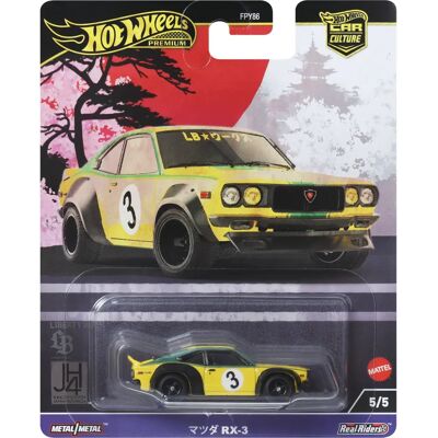Hot Wheels Mazda RX-3 Leksak - Japanskt historiskt modell för barn Hot Wheels Mazda RX-3 Leksak - Japanskt historiskt modell för barn